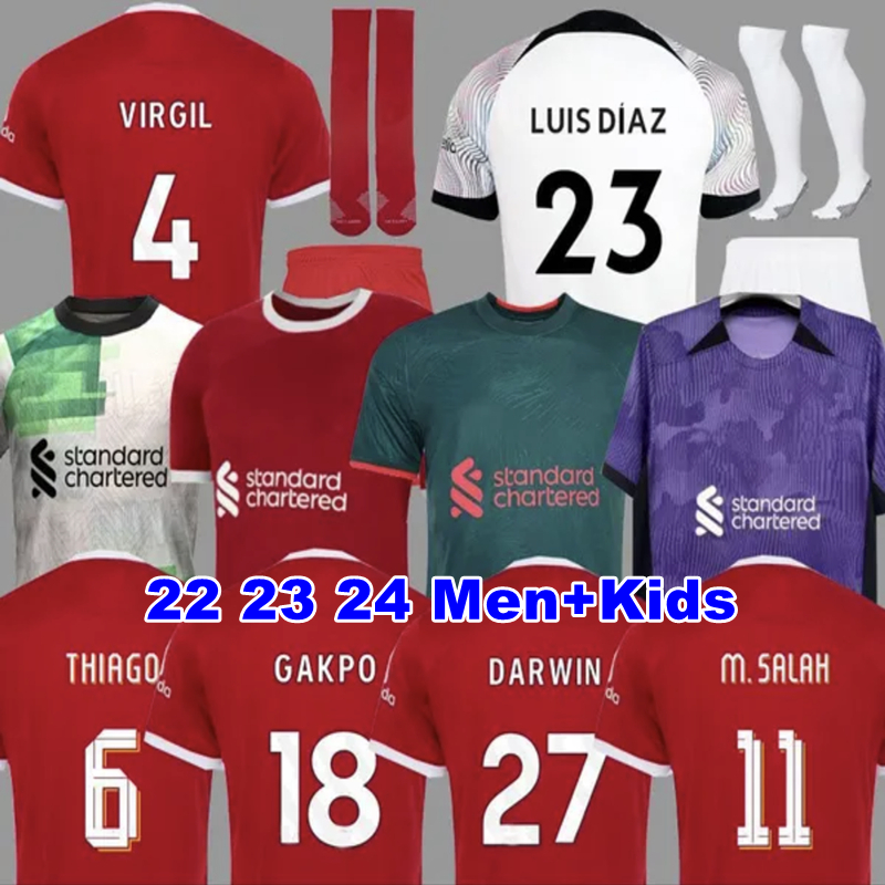 23 24 soccer jerseys home away 3rd DARWIN 2023 2024 Luis DIaz Alexander Arnold football kit tops shirts men kids uniform CARVALHO ELLIOTT GAKPO, 22/23 away kids+socks
23 24 soccer jerseys home away 3rd DARWIN 2023 2024 Luis DIaz Alexander Arnold football kit tops shirts men kids uniform CARVALHO ELLIOTT GAKPO, 22/23 away kids+socks