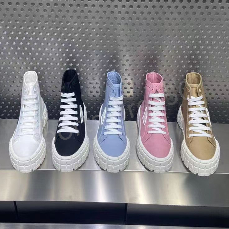 Luxury Gabardine Wheel Platform Casual Shoes Designer Sneakers Women Canvas Thick Bottom Low High-top Trainers Black White Pink Desert Celeste Boot Womens Boots
Luxury Gabardine Wheel Platform Casual Shoes Designer Sneakers Women Canvas Thick Bottom Low High-top Trainers Black White Pink Desert Celeste Boot Womens Boots