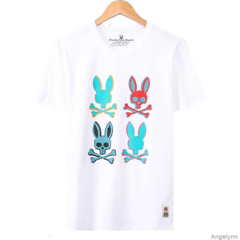 Psycho Bunny t Shirt 23 Summer New Skull Rabbit Cartoon Pure Cotton Printed Short Sleeve Fashion Brand Men's T-shirt Casual Cip4, White
Psycho Bunny t Shirt 23 Summer New Skull Rabbit Cartoon Pure Cotton Printed Short Sleeve Fashion Brand Men's T-shirt Casual Cip4, White
