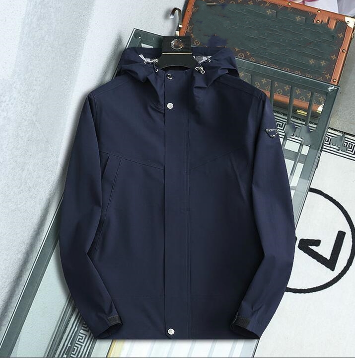 Men's jacket spring and autumn hooded leisure tide brand fashion men's 2023 new handsome all-matching coat zipper thin, Blue
Men's jacket spring and autumn hooded leisure tide brand fashion men's 2023 new handsome all-matching coat zipper thin, Blue