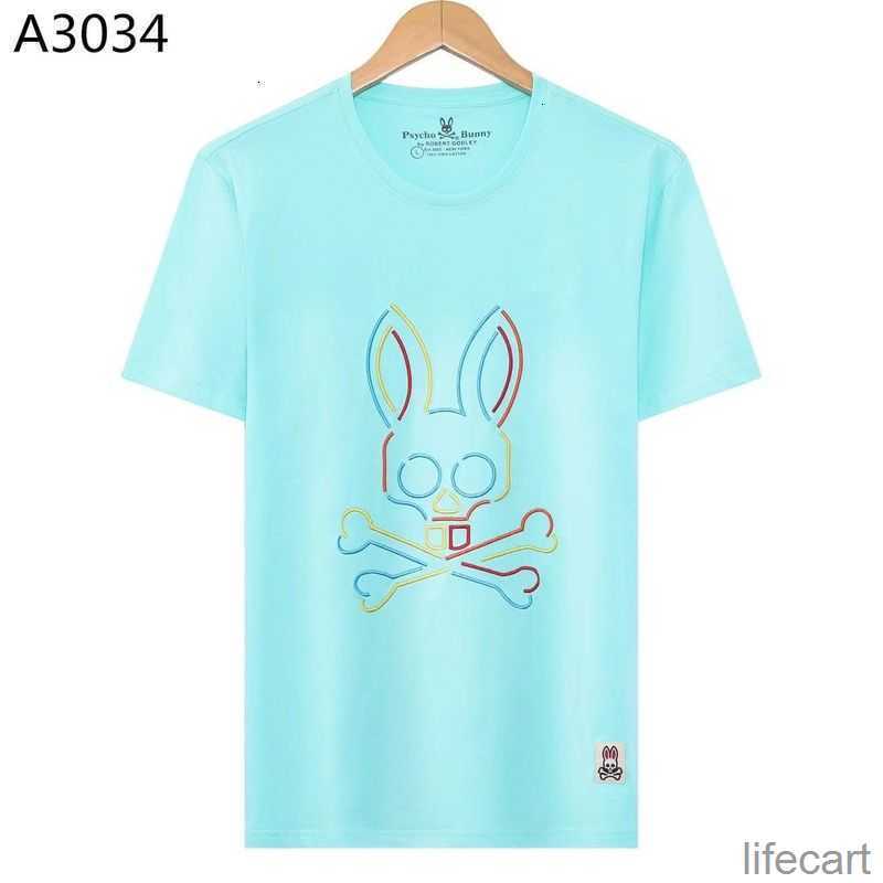 Psycho Bunny t Shirt 23 Summer Skull Rabbit Full Embroidered Round Neck Casual Short-sleeved T-shirt Fashion Brand Pure Cotton Men's 2tuj, White
Psycho Bunny t Shirt 23 Summer Skull Rabbit Full Embroidered Round Neck Casual Short-sleeved T-shirt Fashion Brand Pure Cotton Men's 2tuj, White
