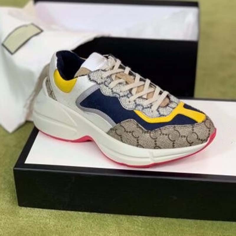 Designer Rhyton Shoes Multicolor casual shoes Men Women Trainers Vintage Chaussures Platform Sneaker Strawberry Mouse Mouth Shoe 02
Designer Rhyton Shoes Multicolor casual shoes Men Women Trainers Vintage Chaussures Platform Sneaker Strawberry Mouse Mouth Shoe 02