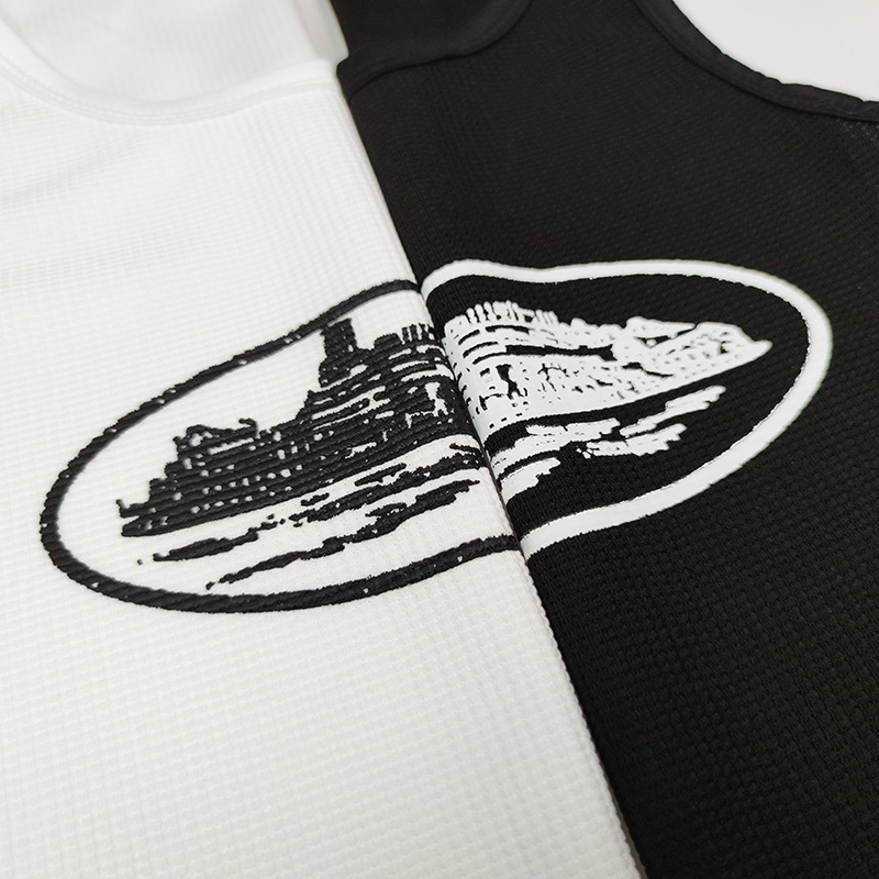 Camisoles Tanks Summer Woman Tops Slim Render Short Female Sexy Black Sleeveless Croptops Tank Y2k Crop Vest Printed Sports Women 230508