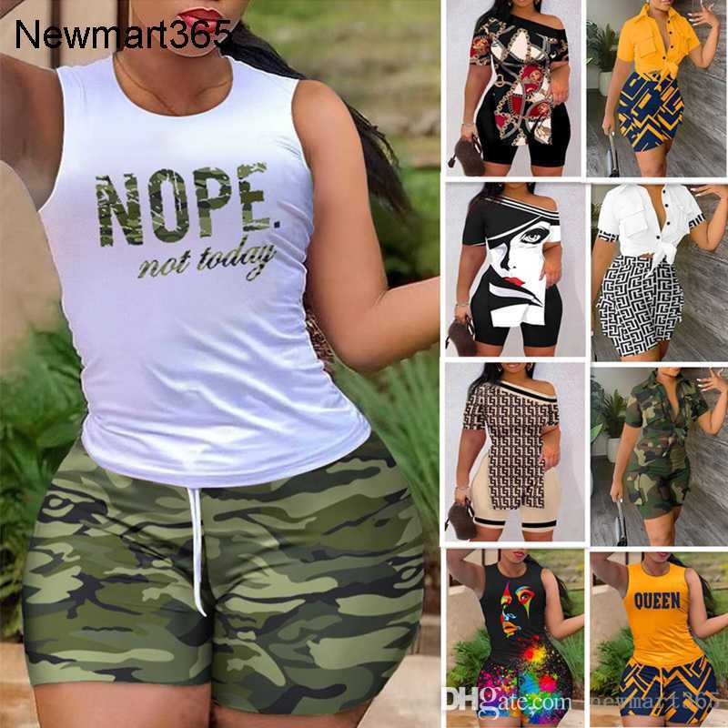2023 Designer Tracksuits For Womens Summer Two Piece Set 3D Pocket Printing Fashion Crop Top And Shorts Outfits Plus Size 3xl, 9031#1
2023 Designer Tracksuits For Womens Summer Two Piece Set 3D Pocket Printing Fashion Crop Top And Shorts Outfits Plus Size 3xl, 9031#1