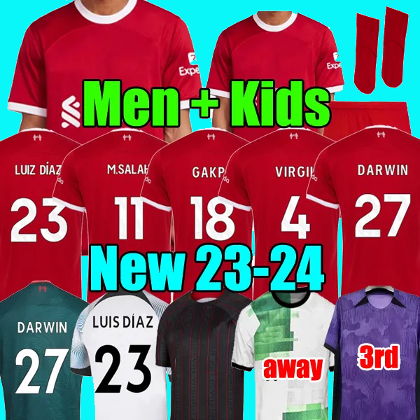 3XL 4XL 23 24 soccer jerseys GAKPO DARWIN 2023 Mohamed Luis DIaz Alexander Arnold football kit tops shirts men kids uniform A.BECKER goalkeeper, 23 24 men away
3XL 4XL 23 24 soccer jerseys GAKPO DARWIN 2023 Mohamed Luis DIaz Alexander Arnold football kit tops shirts men kids uniform A.BECKER goalkeeper, 23 24 men away