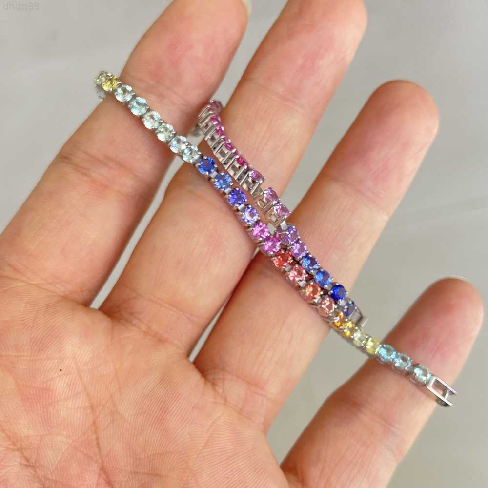 Stainless Steel Plated White Gold 6-24 Inches Link 3x3mm Square Round Lab Rainbow Sapphire Tennis Chain Bracelet Necklace
Stainless Steel Plated White Gold 6-24 Inches Link 3x3mm Square Round Lab Rainbow Sapphire Tennis Chain Bracelet Necklace