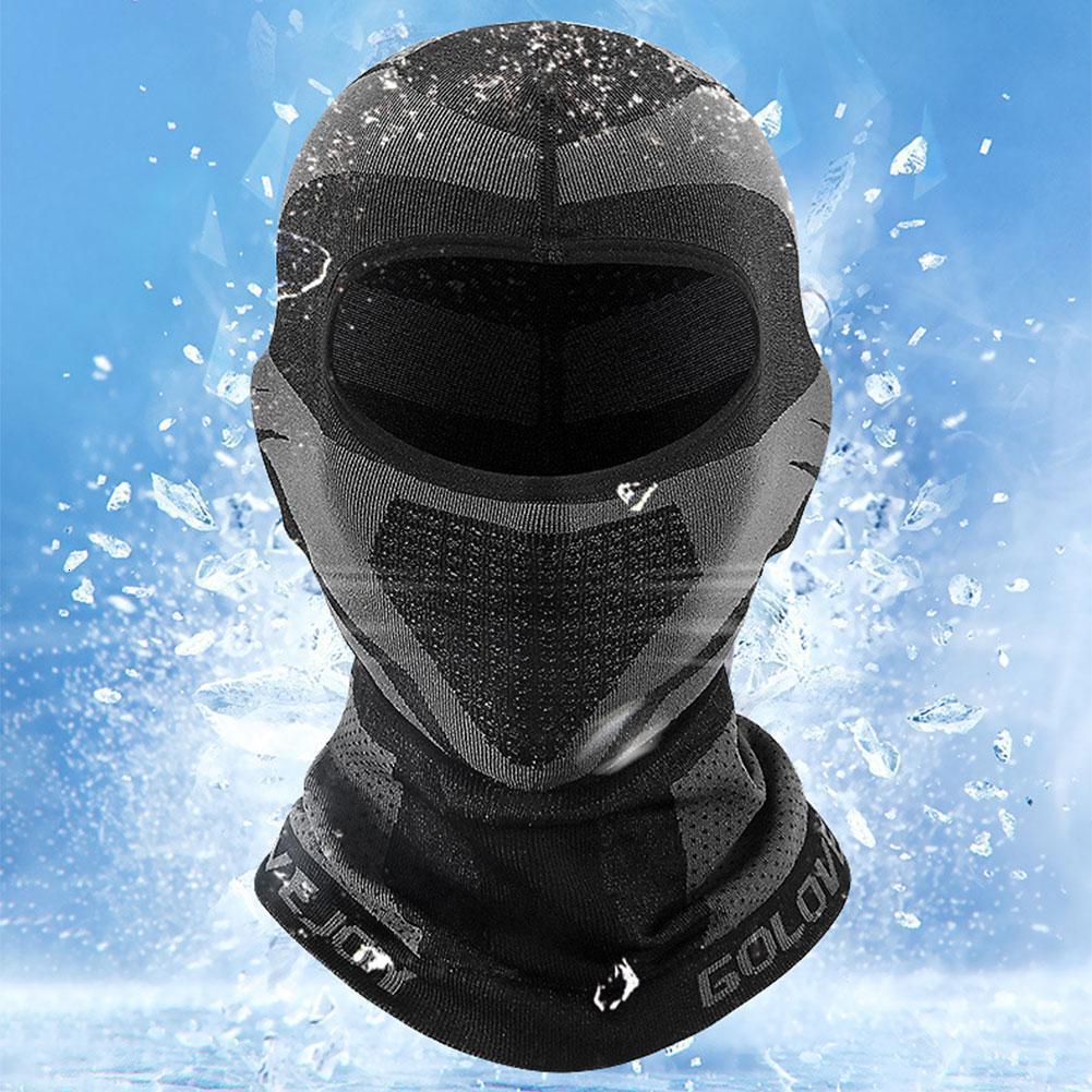 Cycling Caps Masks Winter Motorcycle Mask Keeps Warm Knitted Balaclava Motorcycle Face Mask Windproof Racing Ski Mask Riding Men 230506