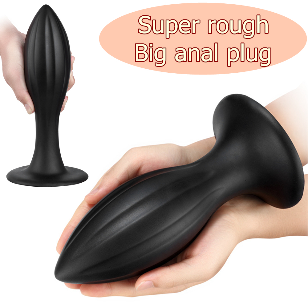 Anal Spielzeug Weiche Große Anal Plug Butt Plugs Große Anal Vaginal Dildo Plug Kugeln Prostata Massagegerät Dilatodor Aanal erwachsene Sex Spielz