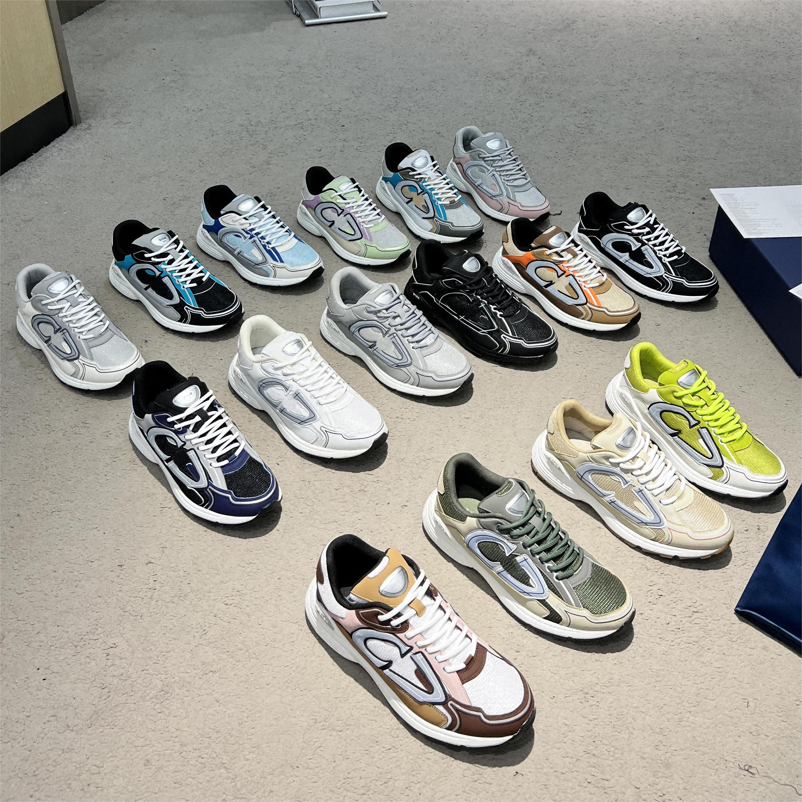2023 Designer B30 Sneakers Vintage Casual Shoes Men Women Trainers Oblique Technical Leather Reflective Sneaker Suede Fabric Mesh Shoe with box size 35-46, Color 16
2023 Designer B30 Sneakers Vintage Casual Shoes Men Women Trainers Oblique Technical Leather Reflective Sneaker Suede Fabric Mesh Shoe with box size 35-46, Color 16