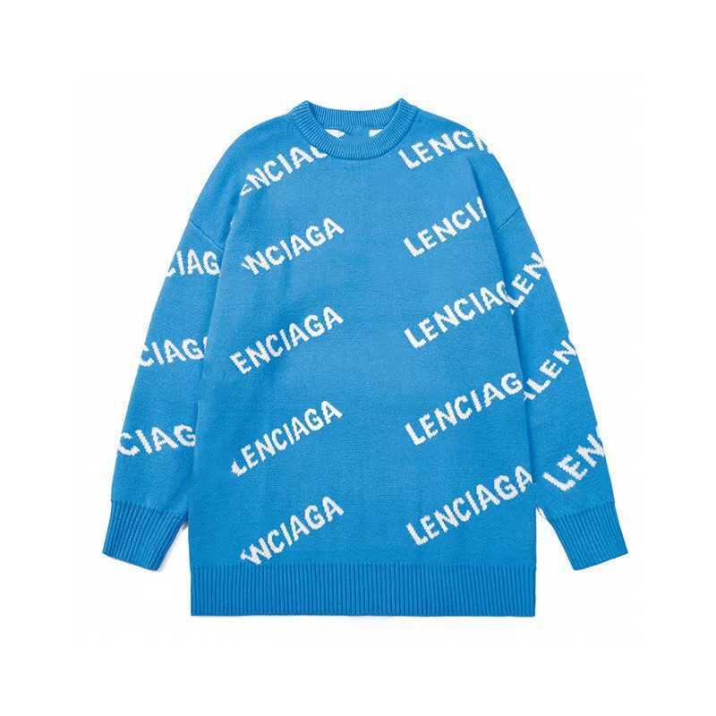 Fashion High Quality Paris Classic Full Printed Jacquard Letter Double Layer Men's and Women's Round Neck Knitted Sweater, Purple
Fashion High Quality Paris Classic Full Printed Jacquard Letter Double Layer Men's and Women's Round Neck Knitted Sweater, Purple