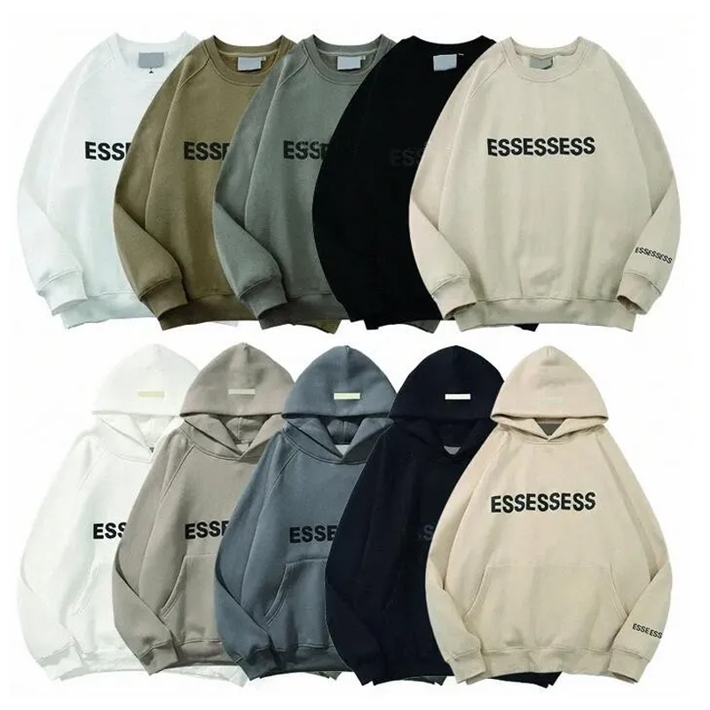 2023 Designer ESS Black hoodies for men women pullover hoody sweatshirts long sleeve loose hooded sweater black cotton streetwear clothing fleece winter hoodies, Not sold separately
2023 Designer ESS Black hoodies for men women pullover hoody sweatshirts long sleeve loose hooded sweater black cotton streetwear clothing fleece winter hoodies, Not sold separately