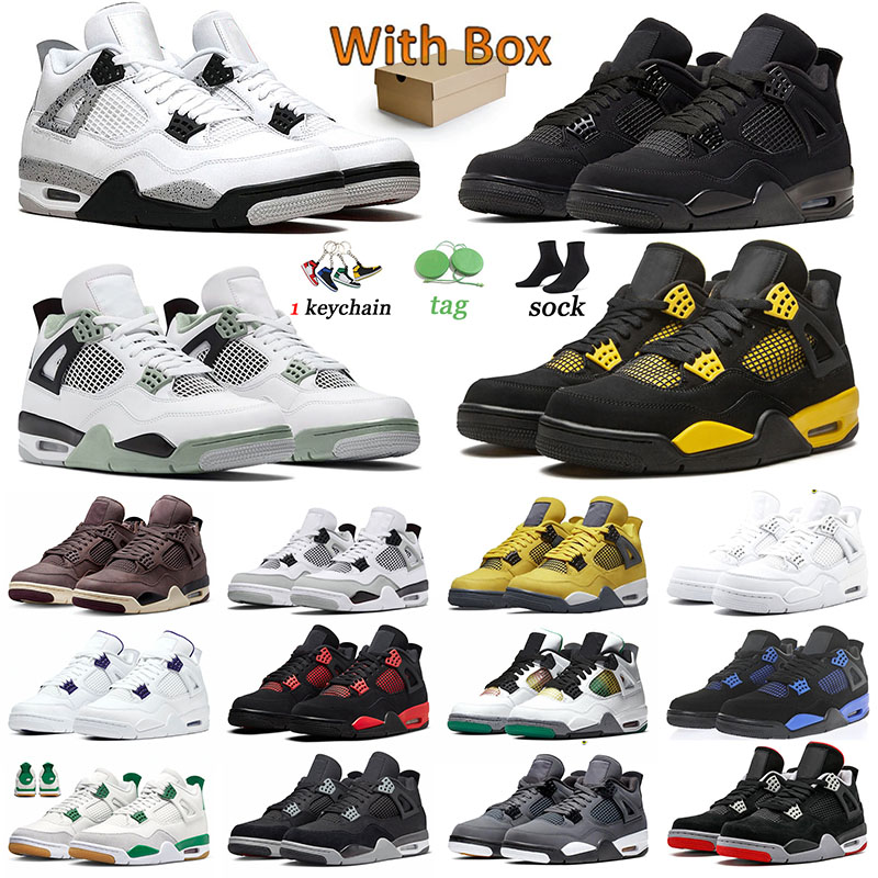 Jumpman 4 Thunder Basketball Shoes Black Cat 4s Trainers Pine Green Seafoam Men Sneakers Violet Ore White Cement j4 Military Black Sports Women Pure Money lighting, 36-45 judge grey
Jumpman 4 Thunder Basketball Shoes Black Cat 4s Trainers Pine Green Seafoam Men Sneakers Violet Ore White Cement j4 Military Black Sports Women Pure Money lighting, 36-45 judge grey