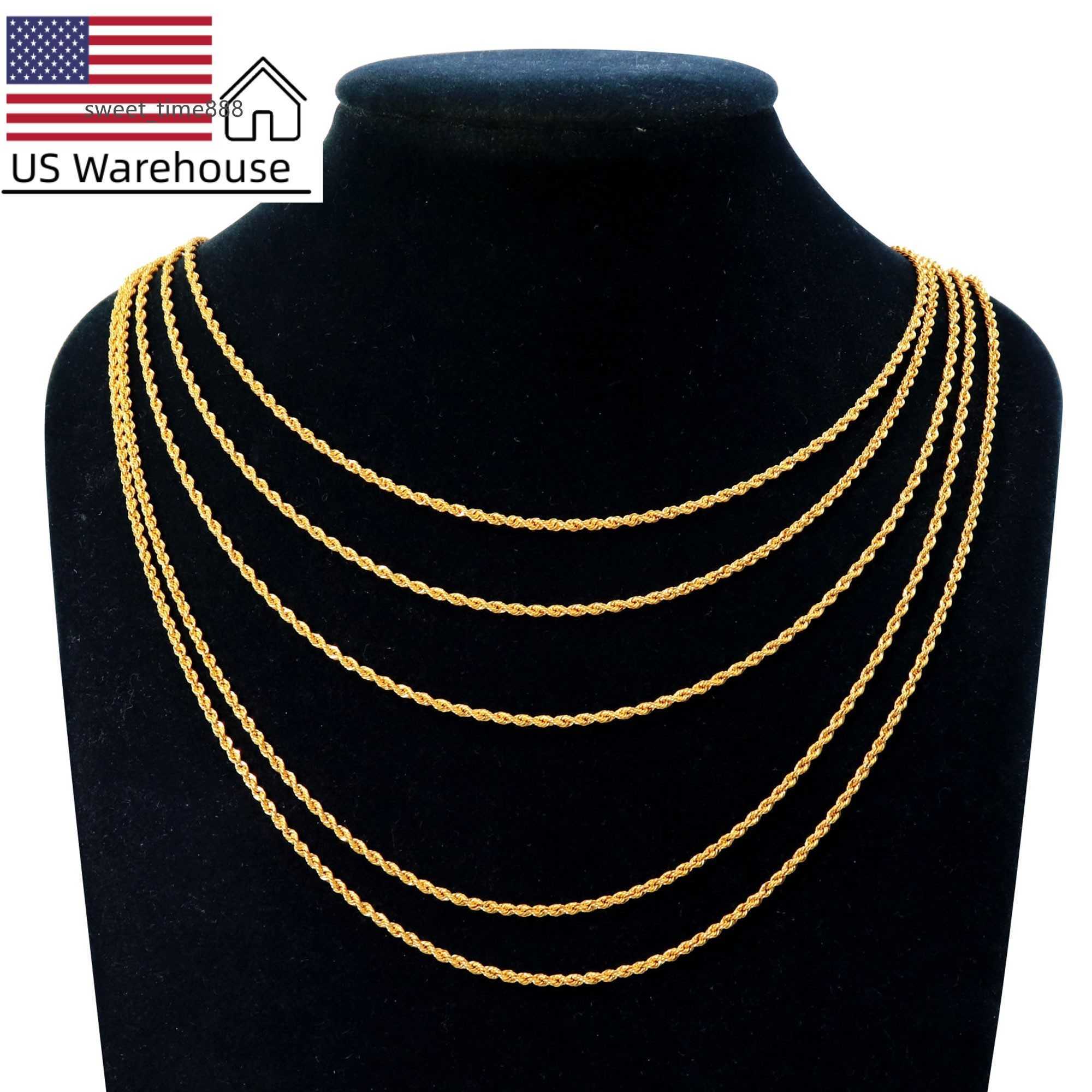 US warehouse au750 18K real gold 1.7mm 16inch necklace twisted rope chain for jewelry making gold chain
US warehouse au750 18K real gold 1.7mm 16inch necklace twisted rope chain for jewelry making gold chain