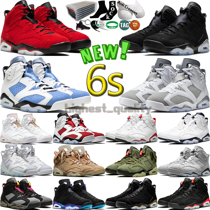 With Box 6 Basketball Shoes for Men Women 6s Toro Bravo Cool Grey Chrome DMP UNC Home Olive Infrared Red Oreo Aqua Carmine Mint Foam Mens Womens Trainers Sports Sneakers, Color-21
With Box 6 Basketball Shoes for Men Women 6s Toro Bravo Cool Grey Chrome DMP UNC Home Olive Infrared Red Oreo Aqua Carmine Mint Foam Mens Womens Trainers Sports Sneakers, Color-21