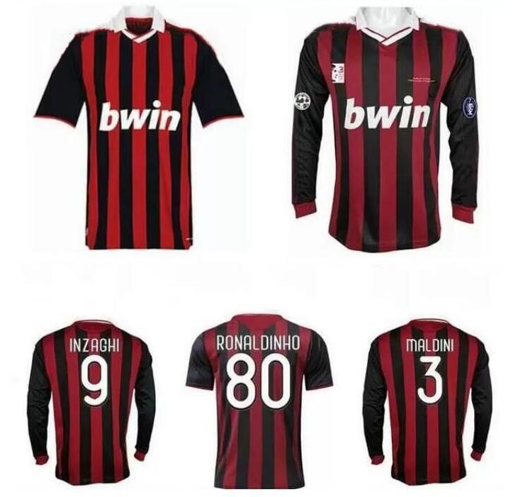 2009 2010 Retro soccer jersey vintage football shirt 09 10 classic ac Maglia da calcio long sleeve MALDINI SEEDORF MILAN BECKHAM RONALDINHO
2009 2010 Retro soccer jersey vintage football shirt 09 10 classic ac Maglia da calcio long sleeve MALDINI SEEDORF MILAN BECKHAM RONALDINHO