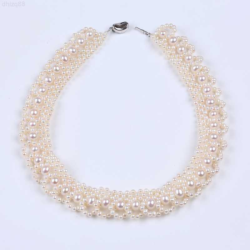 2.5-3mm Potato Pearl 925 Sterling Silver Accessories Natural Freshwater Potato Pearl Choker Necklace
2.5-3mm Potato Pearl 925 Sterling Silver Accessories Natural Freshwater Potato Pearl Choker Necklace