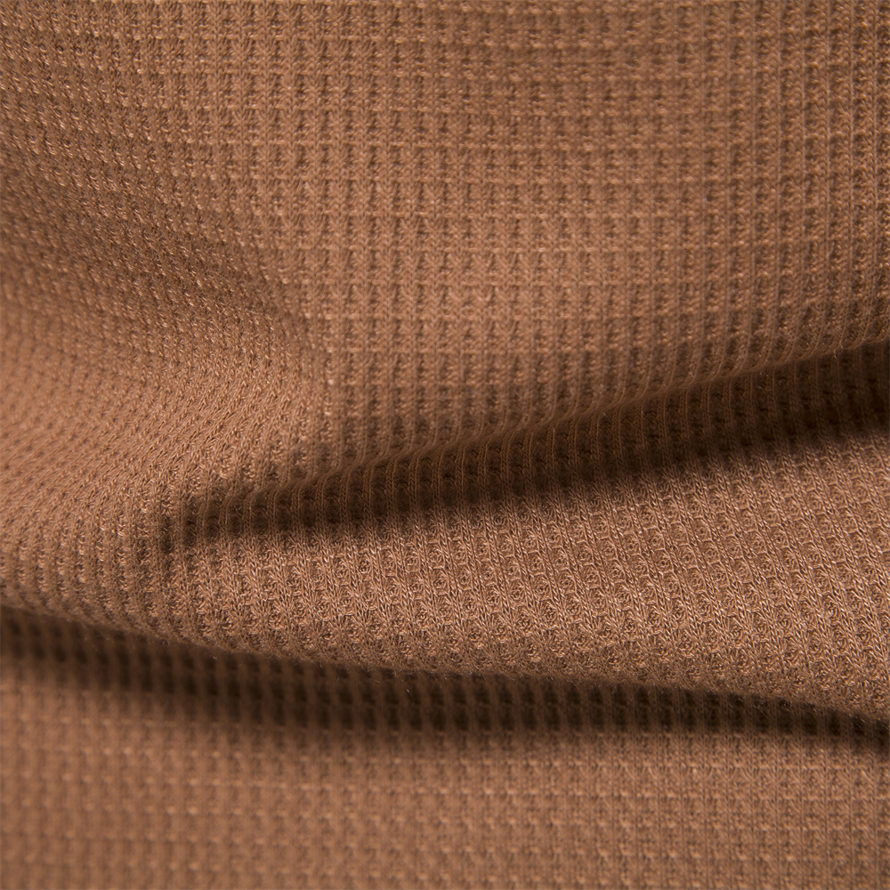 Men's T-Shirts AIOPESON Waffle Men's t-shirts Solid Color O-neck Short Sleeve Casual T-shirts for Men Summer Basic Breathable Tops Tee Men 2