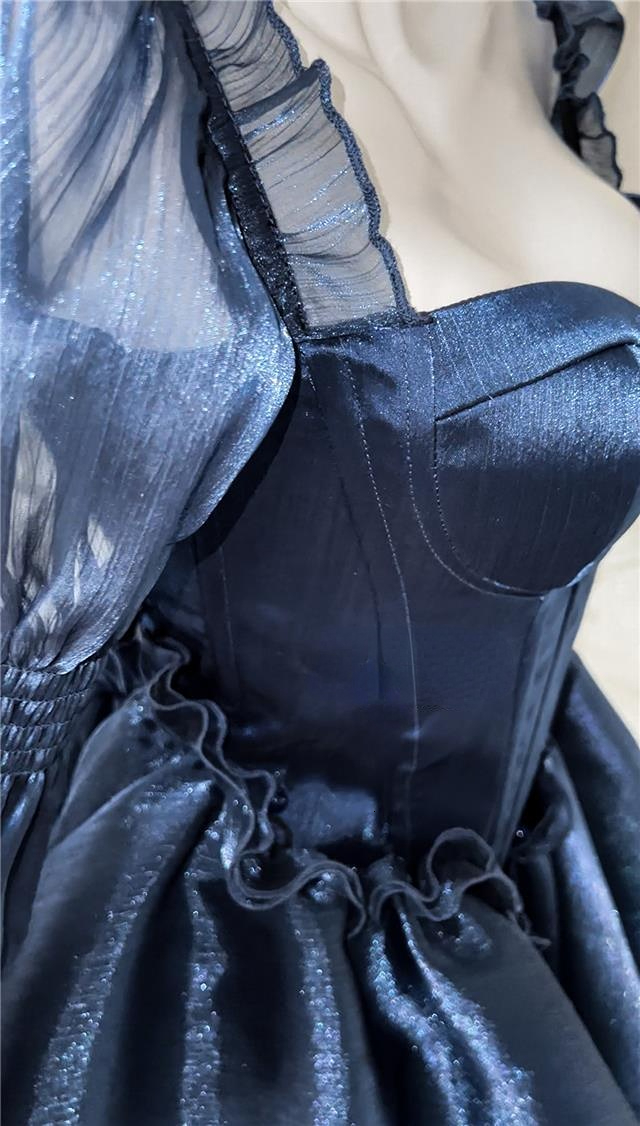 Party Dresses Vintage French Tube Top Tie Women s Summer 2023 Fish Bone Waist Sexy One shoulder Solid Color Temperament 230508