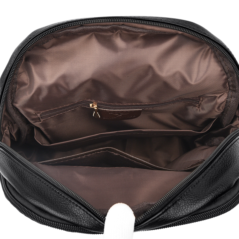 Evening Women Large Capacity Backpack Purses High Quality Leather Female Vintage Bag School Bags Travel Bagpack Ladies Bookbag Rucack 230506 67b5