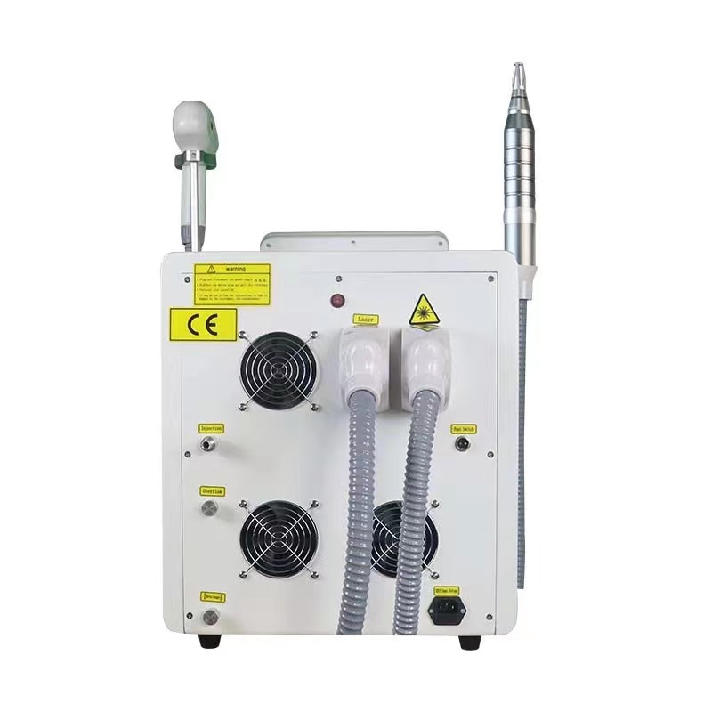 2in1 2000W High Energy 808/755/1064nm Diode Laser Permanent Portable Picosecond Laser Tattoo Removal and Hair Removal Machine