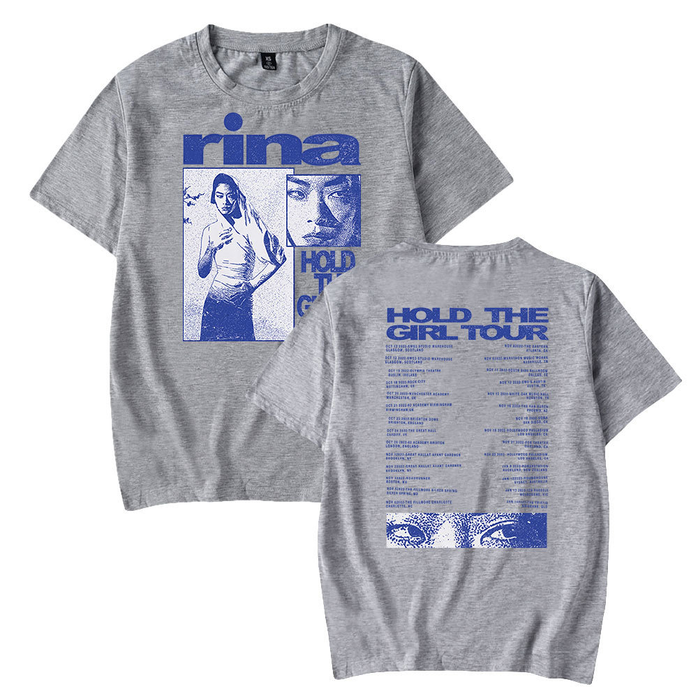 Men s T Shirts Rina Sawayama British Japanese Singers Merch Print T shirt Unisex Casual Short Sleeve Streetwear Tee 230508