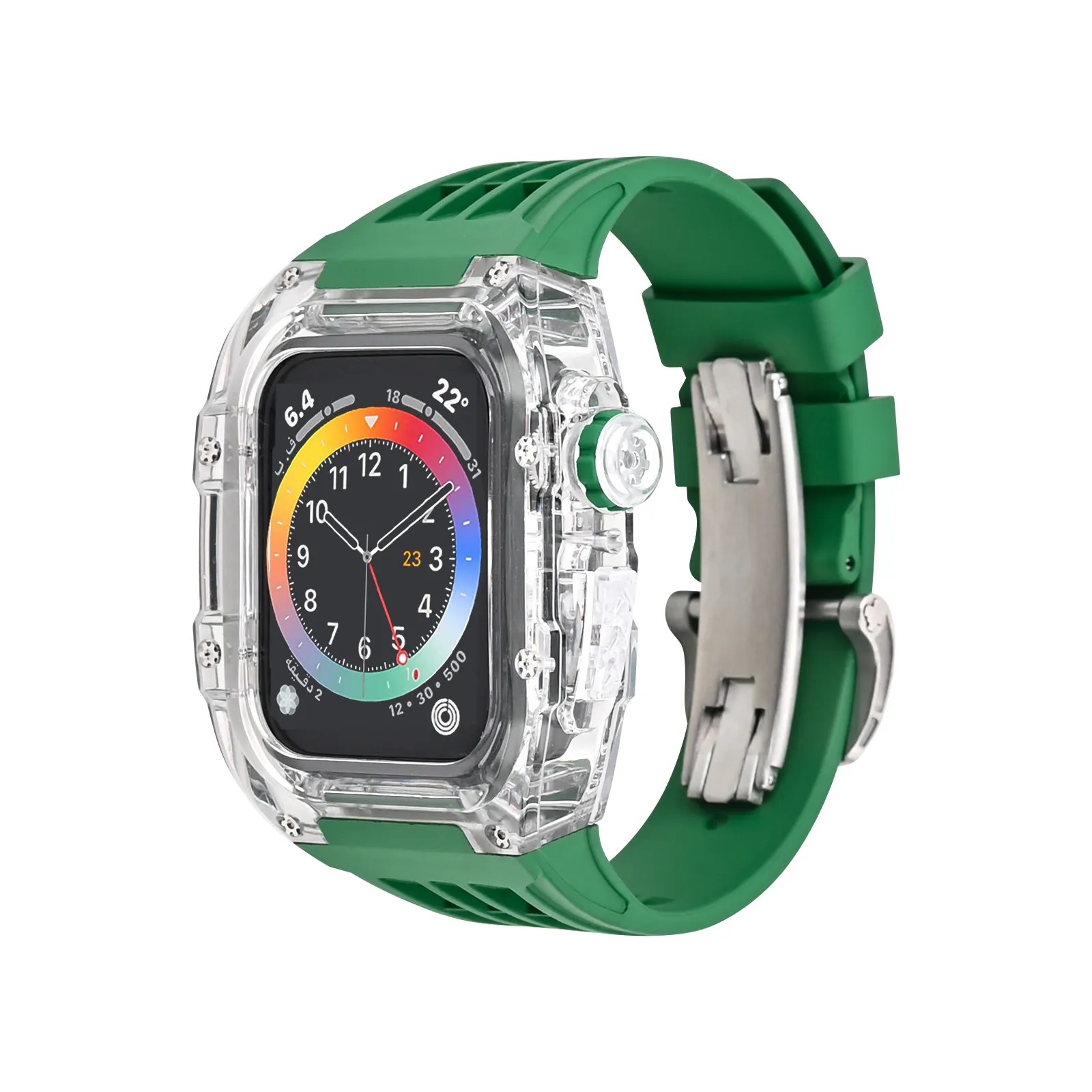 for Apple Watch Ultra 8 series smartwatch 49mm screen mixed color silicone fashionable multifunctional watch case
for Apple Watch Ultra 8 series smartwatch 49mm screen mixed color silicone fashionable multifunctional watch case