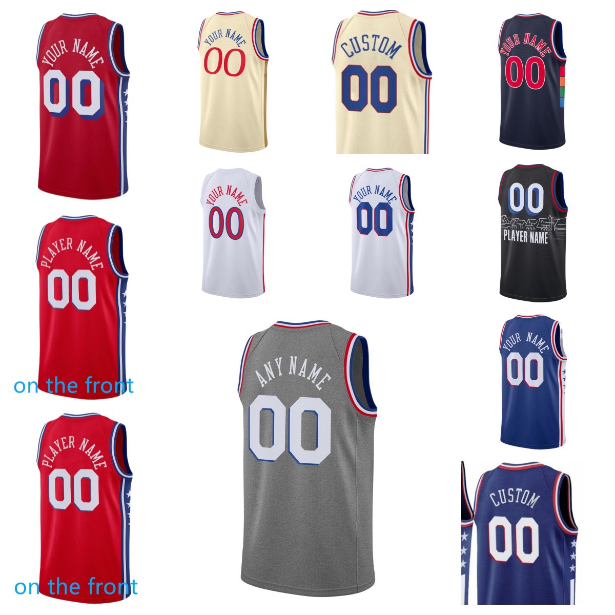 Joel 21 Embiid James 1 Harden Tyrese 0 Maxey 12 Tobias Harris 8 De'Anthony Melton Allen 3 Iverson 7 Jalen McDaniels 18 Shake Milton 20 Georges Niang Basketball Jersey, As pic
Joel 21 Embiid James 1 Harden Tyrese 0 Maxey 12 Tobias Harris 8 De'Anthony Melton Allen 3 Iverson 7 Jalen McDaniels 18 Shake Milton 20 Georges Niang Basketball Jersey, As pic