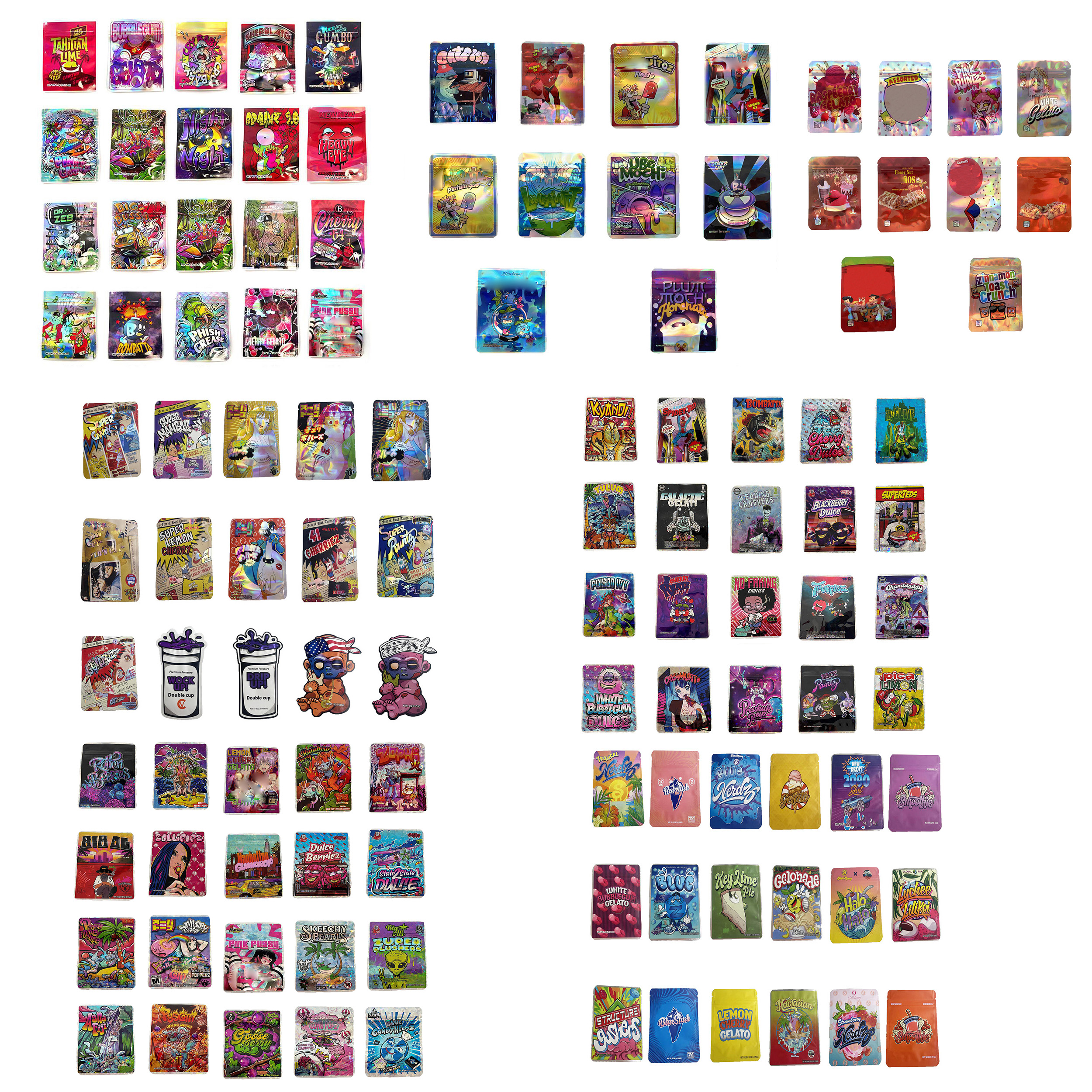 3.5G candy dumb film food packaging bags self sealing plating laser edible mylar storage plastic runtz banana bubbaloo breezy garden packing bag
3.5G candy dumb film food packaging bags self sealing plating laser edible mylar storage plastic runtz banana bubbaloo breezy garden packing bag