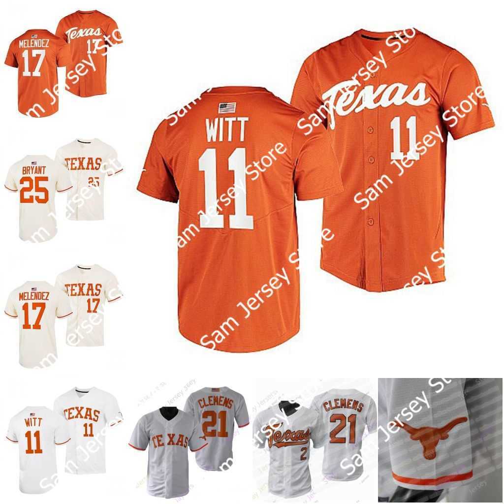 17 Ivan Melendez Texas Longhorns Jersey Scott Bryant Brandon Belt Trey Faltine Ty Madden Pete Hansen Kody Clemens Silas Ardoin Eric Kennedy College Baseball Jerseys, Custom white
17 Ivan Melendez Texas Longhorns Jersey Scott Bryant Brandon Belt Trey Faltine Ty Madden Pete Hansen Kody Clemens Silas Ardoin Eric Kennedy College Baseball Jerseys, Custom white