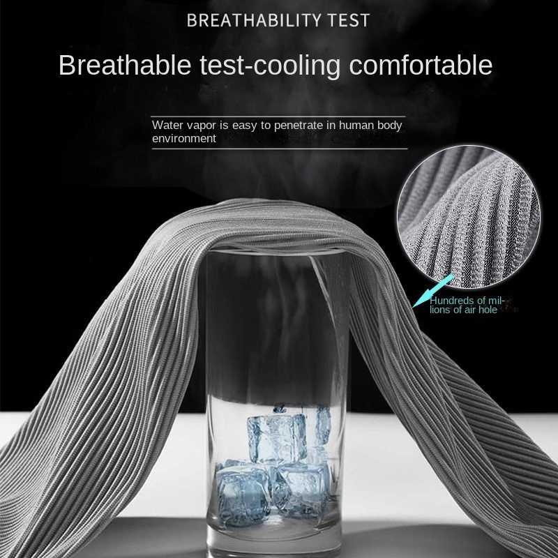 Men's Pants White Casual Pants Men's Trend Ice Silk Pants Men's Summer Thin Section Drape Mopping Pants Straight Loose Wide-leg Trouser