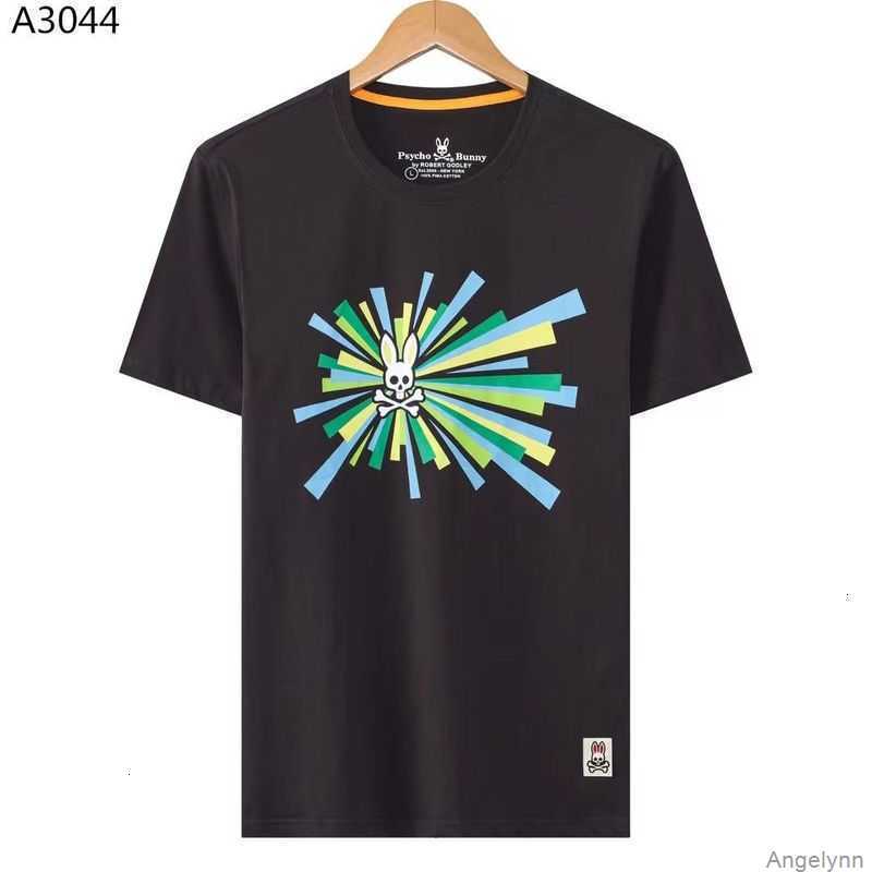 Psycho Bunny 2023 Summer New Short Sleeve T-shirt Fashion Brand Versatile Print Skull Rabbit Pattern Ribbed Pure Cotton 3iaz, Aqua blue
Psycho Bunny 2023 Summer New Short Sleeve T-shirt Fashion Brand Versatile Print Skull Rabbit Pattern Ribbed Pure Cotton 3iaz, Aqua blue