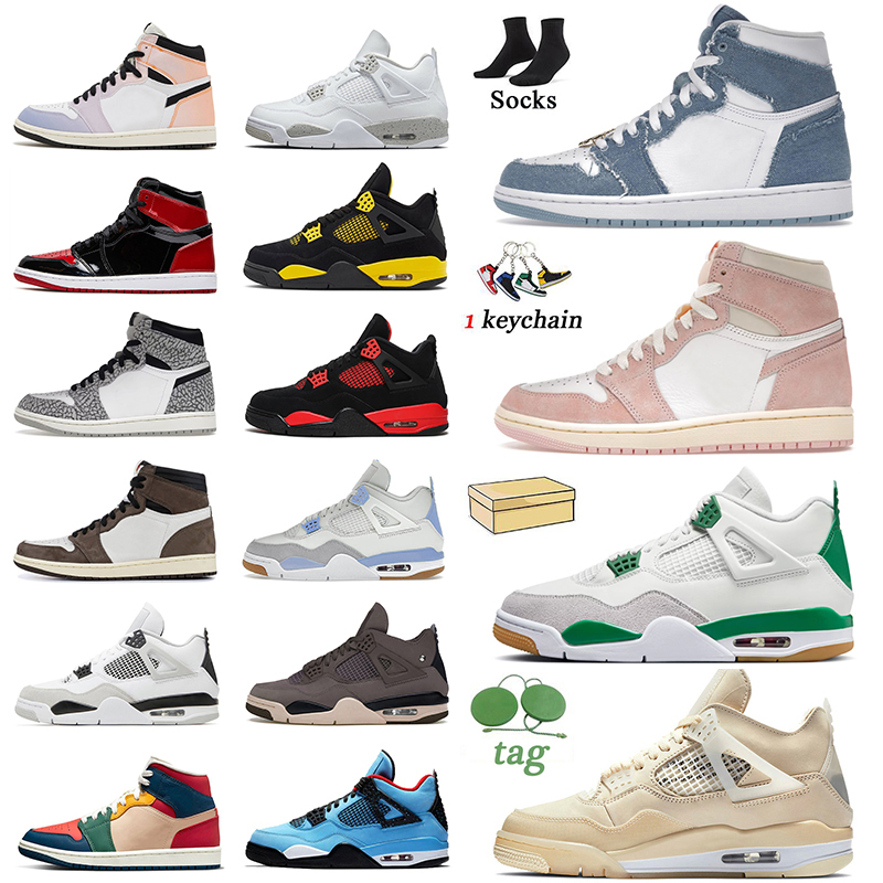 Box Jumpman With jorden 1 Basketball Shoes Denim 1s Washed Pink Lost And Found Retro Thunder 4 Sail White Military Black Cat Jordens 4s Pine Green Trainers Sneakers, A40 university blue 36-47
Box Jumpman With jorden 1 Basketball Shoes Denim 1s Washed Pink Lost And Found Retro Thunder 4 Sail White Military Black Cat Jordens 4s Pine Green Trainers Sneakers, A40 university blue 36-47