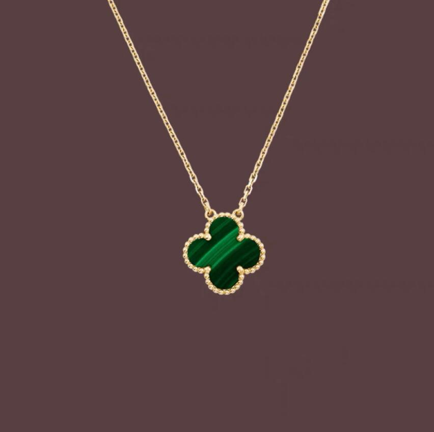 Fashion Pendant Necklaces for women Elegant 4/Four Leaf Clover locket Necklace Highly Quality Choker chains Designer Jewelry 18K Plated gold girls Gift
Fashion Pendant Necklaces for women Elegant 4/Four Leaf Clover locket Necklace Highly Quality Choker chains Designer Jewelry 18K Plated gold girls Gift