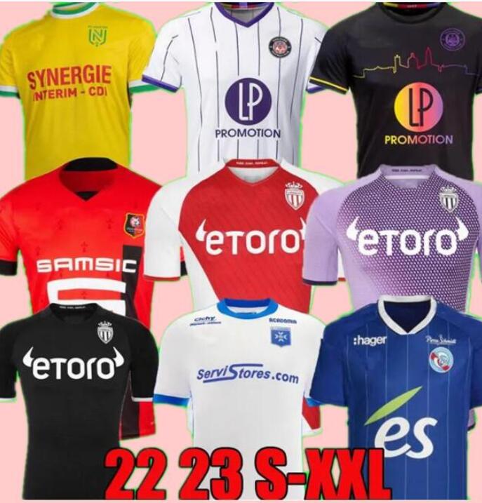 22 23 AS Monaco soccer jersey maillot de foot FC Nantes Toulouse AJ Auxerre Ben Yedder MINAMINO Golovin M.CAMARA Boadu football shirts Golovin 2022 2023 Strasbourg
22 23 AS Monaco soccer jersey maillot de foot FC Nantes Toulouse AJ Auxerre Ben Yedder MINAMINO Golovin M.CAMARA Boadu football shirts Golovin 2022 2023 Strasbourg