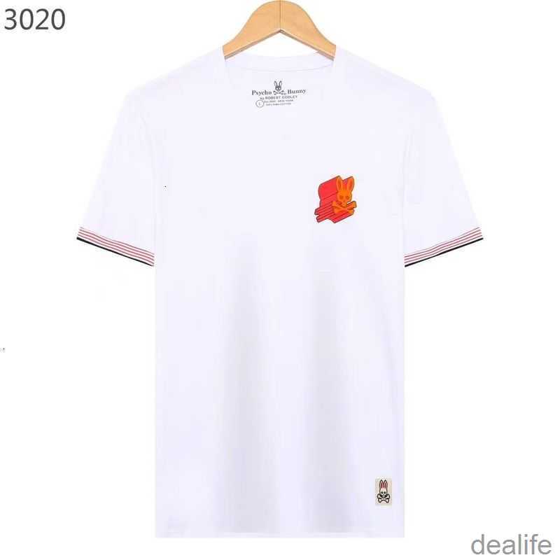 Psycho Bunny t Shirt 23 Summer New Trendy Short Sleeve Skull Rabbit Print Polot Men's Pure Cotton 70ly, White
Psycho Bunny t Shirt 23 Summer New Trendy Short Sleeve Skull Rabbit Print Polot Men's Pure Cotton 70ly, White