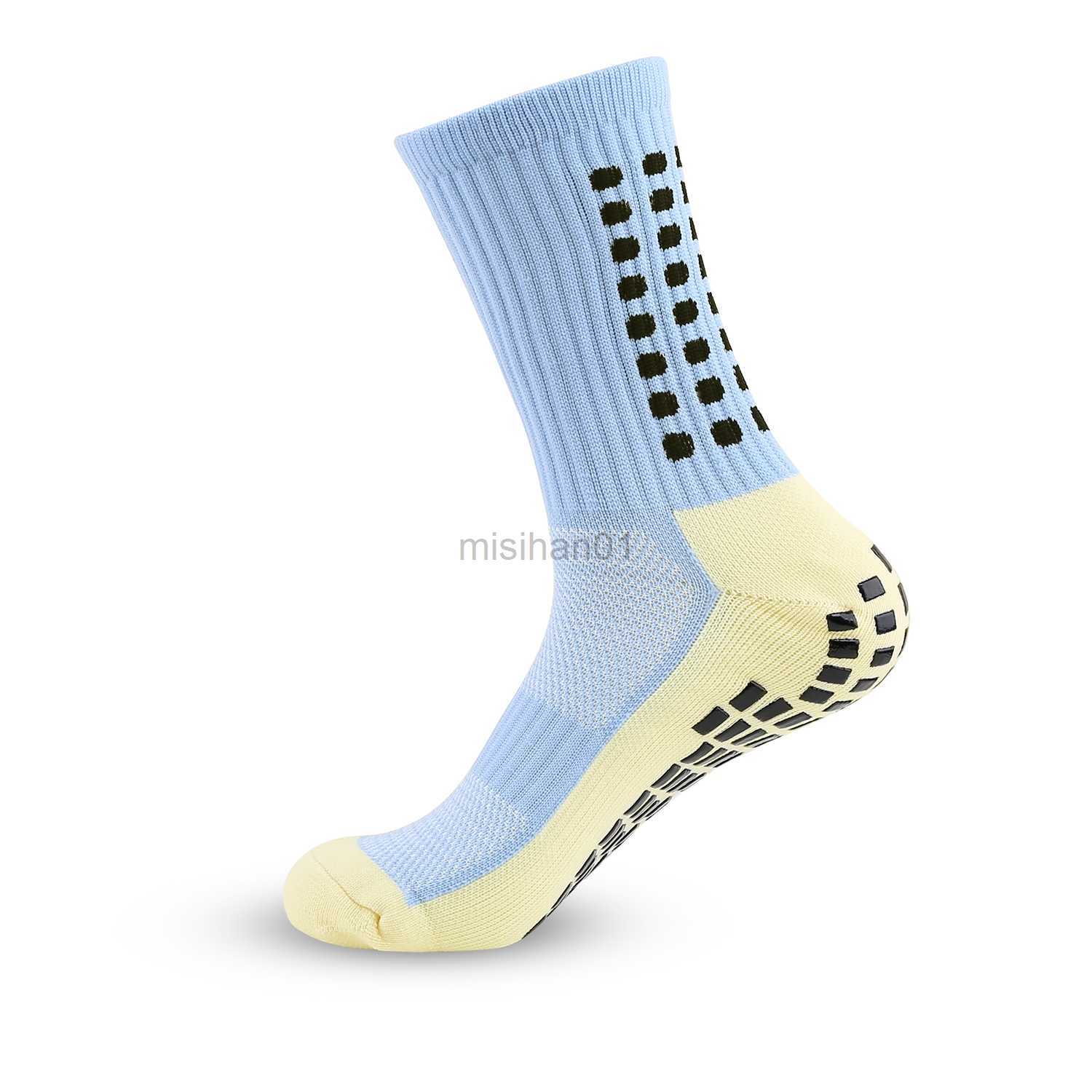 3PC Men's Socks Anti-slip Soccer Women Men Outdoor Sport Grip Football Yoga Y23