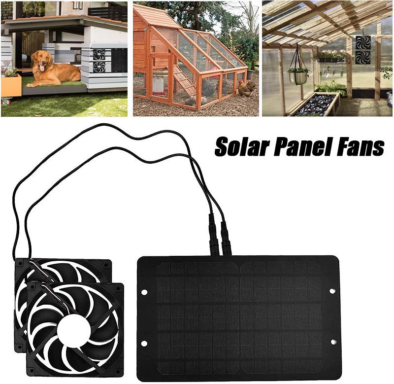 Supplies 10W 12V Solar Exhaust Fan Air Extractor Mini Ventilator Solar Panel Powered Fan for Dog Chicken House Greenhouse RV
Supplies 10W 12V Solar Exhaust Fan Air Extractor Mini Ventilator Solar Panel Powered Fan for Dog Chicken House Greenhouse RV