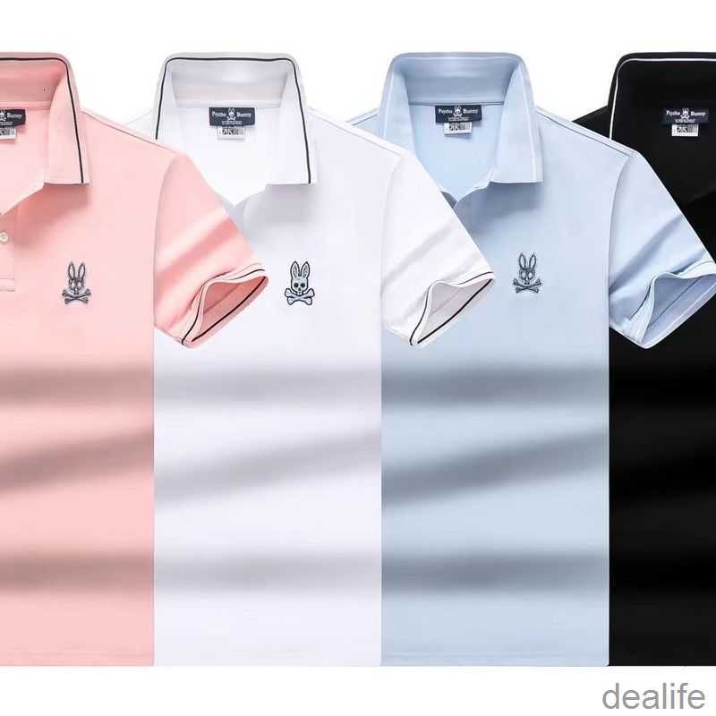 2023 Summer New Product Psycho Bunny Skull Rabbit Embroidered Polo Shirt Rib Lapel Casual Fashion Trendy Men Vgs0, Pink
2023 Summer New Product Psycho Bunny Skull Rabbit Embroidered Polo Shirt Rib Lapel Casual Fashion Trendy Men Vgs0, Pink
