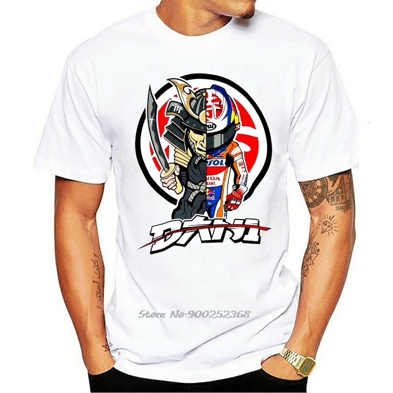 Men s T Shirts Dani Pedrosa Official Samurai T Shirt Printed Boys Top TShirt Cotton Tee Fashion Men Harajuku Streetwear 230508