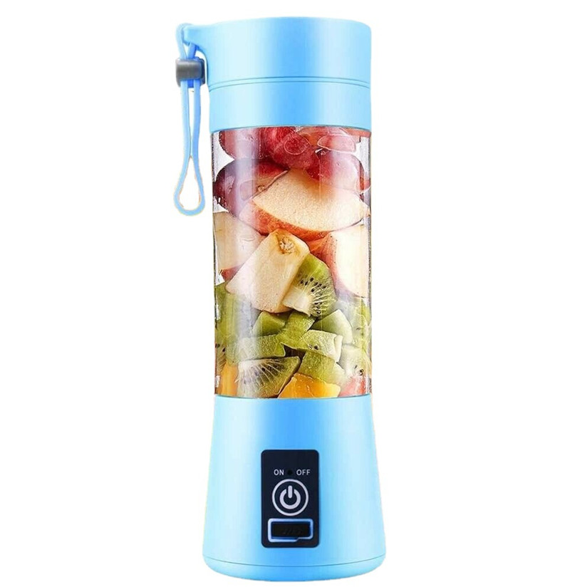 Portable 2 4 6 Blade Blender USB Electric Fruit Juicer Handheld Smoothie Maker Blender Stirring Rechargeable Mini Portable Juice Cup Water