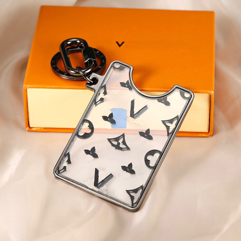 Designer key chain transparent acrylic card holder pendant key chain Card mountable car pendant metal fashion personality creative cute
Designer key chain transparent acrylic card holder pendant key chain Card mountable car pendant metal fashion personality creative cute