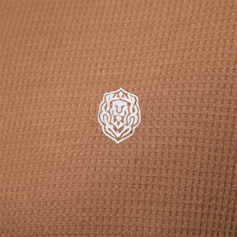 Men's T-Shirts AIOPESON Waffle Men's t-shirts Solid Color O-neck Short Sleeve Casual T-shirts for Men Summer Basic Breathable Tops Tee Men 2