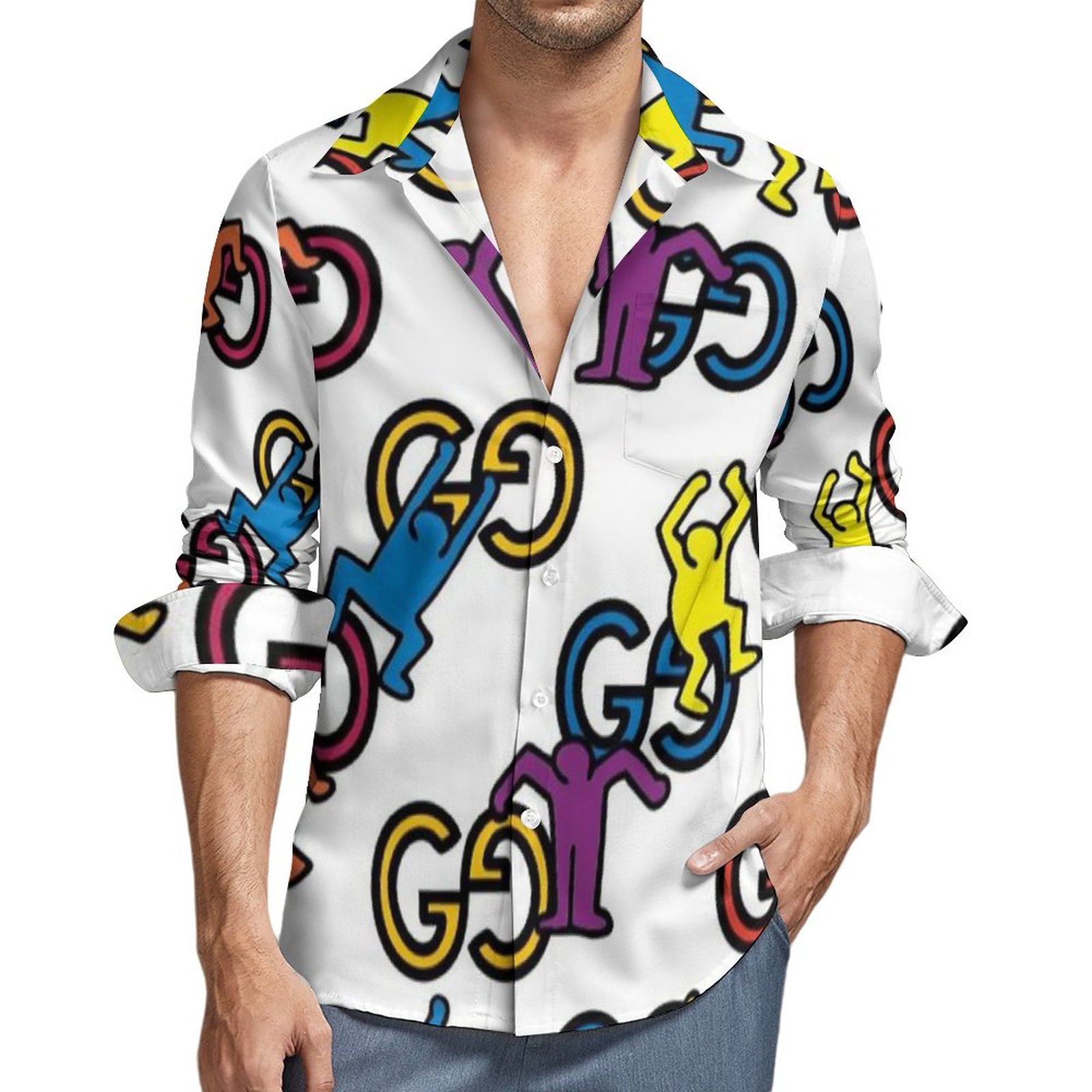 Luxurys Designers Mens Dress shirts Casual Men Long Sleeve brand Cotton Shirt Men Plus Size Slim Fit Homme Print Long Sleeve Tops Mens Clothing Cardigan XS-6XL H105
Luxurys Designers Mens Dress shirts Casual Men Long Sleeve brand Cotton Shirt Men Plus Size Slim Fit Homme Print Long Sleeve Tops Mens Clothing Cardigan XS-6XL H105