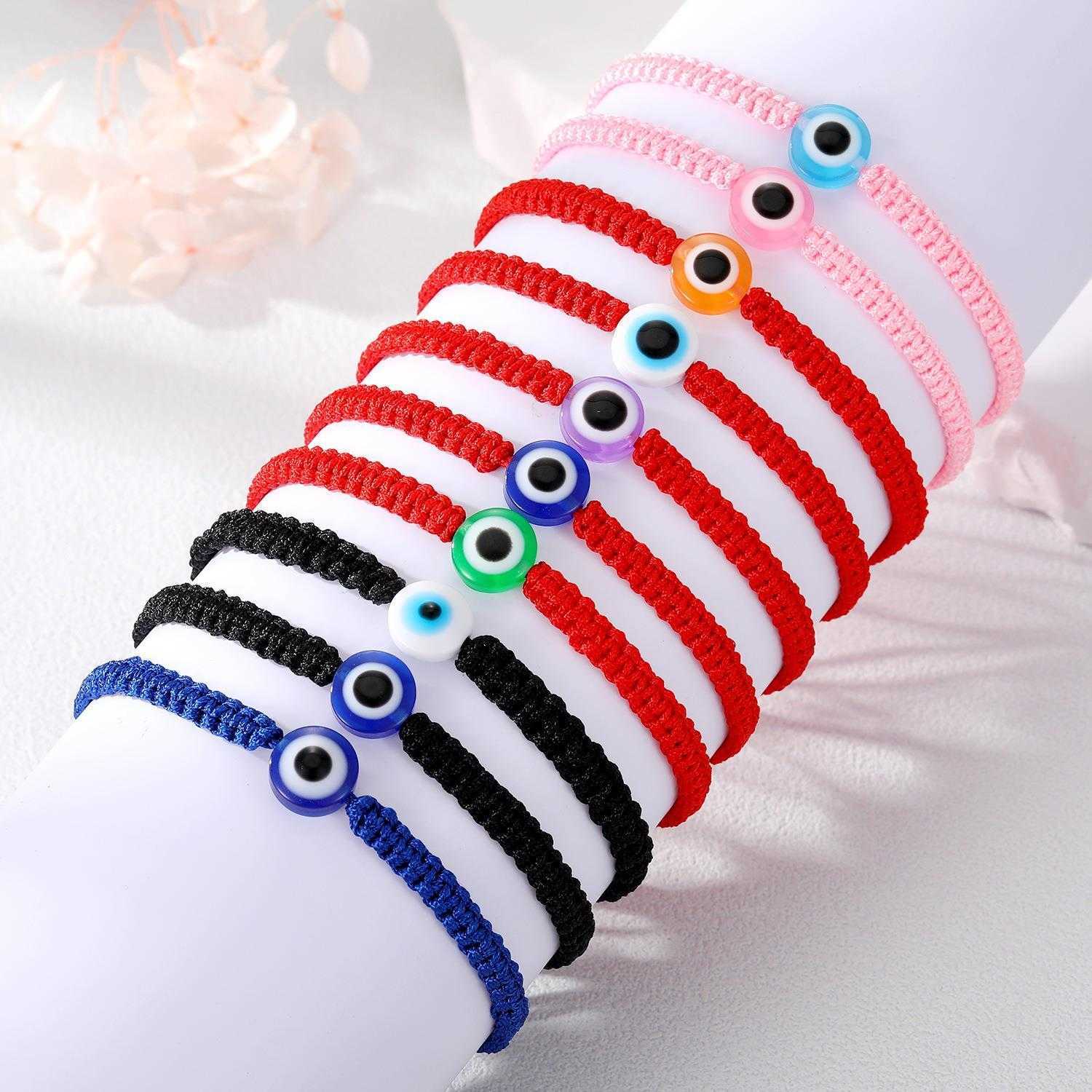 Turkish Devil Eyes Color Hand Weaving Bracelet Drawstring Adjustable Carrying Strap Wholesale
Turkish Devil Eyes Color Hand Weaving Bracelet Drawstring Adjustable Carrying Strap Wholesale
