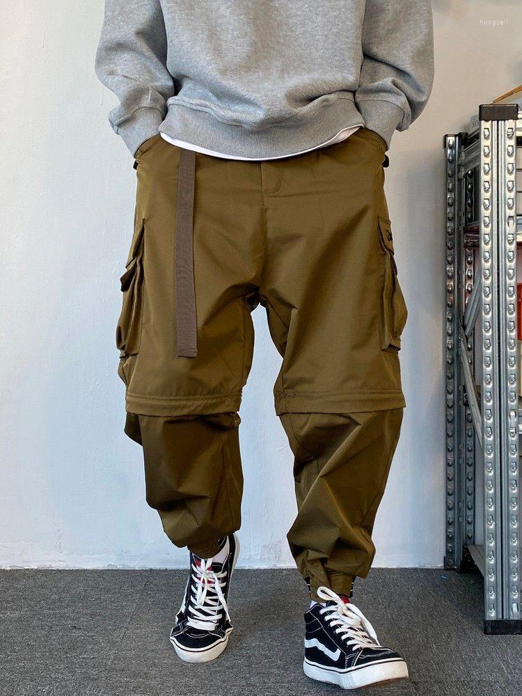 Men's Pants DEEPTOWN Techwear Cargo Men Khaki Green Harem Trousers Male Baggy Casual Hip Hop Streetwear Spliced Fashion Plus Size 5XL
Men's Pants DEEPTOWN Techwear Cargo Men Khaki Green Harem Trousers Male Baggy Casual Hip Hop Streetwear Spliced Fashion Plus Size 5XL