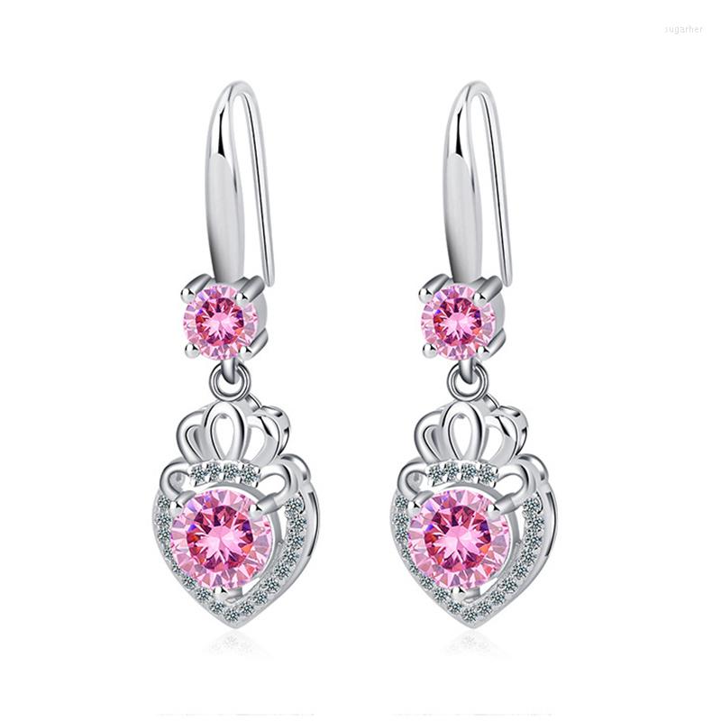 Dangle Earrings High Quality 925 Silver Small Fresh And Sweet Pink Zircon Hollow Geometric Wedding Engagement Jewelry Gift
Dangle Earrings High Quality 925 Silver Small Fresh And Sweet Pink Zircon Hollow Geometric Wedding Engagement Jewelry Gift