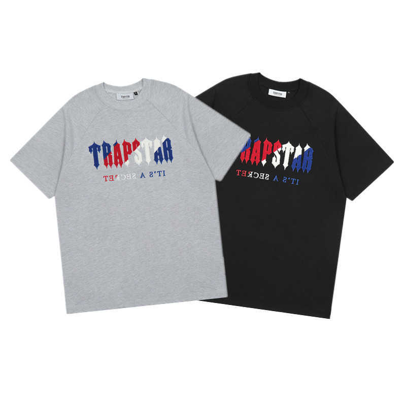 Designer Fashion Clothing Tshirt Tees New Trapstar Blue Red Towel Embroidered Loose Relaxed T-shirt for Men Women Lovers Trend brand Round Neck Short Sleeve, Black
Designer Fashion Clothing Tshirt Tees New Trapstar Blue Red Towel Embroidered Loose Relaxed T-shirt for Men Women Lovers Trend brand Round Neck Short Sleeve, Black