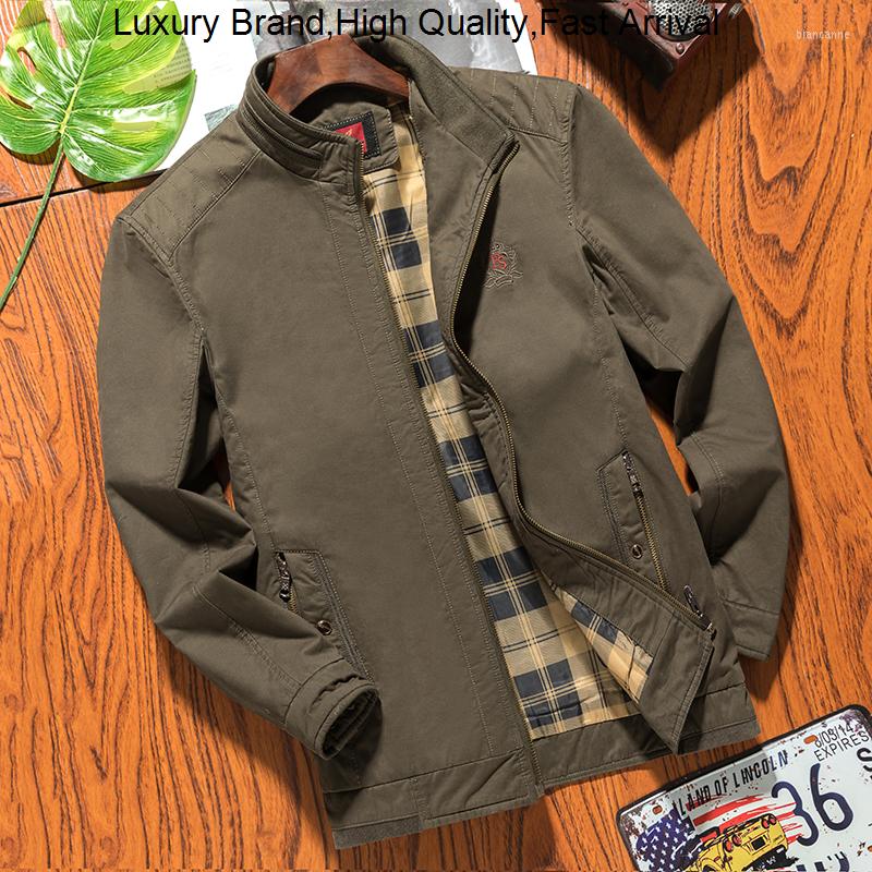 Men's Jackets Fashion Casual Men Bomber Stand Collar Windbreaker Jacket 2023 Outwear Male Work Coat Chaqueta Hombre, Army green
Men's Jackets Fashion Casual Men Bomber Stand Collar Windbreaker Jacket 2023 Outwear Male Work Coat Chaqueta Hombre, Army green
