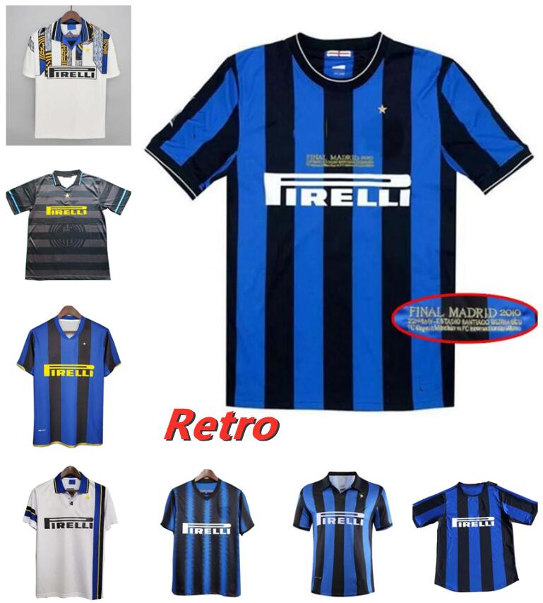 Inter finals Soccer jerseys 2009 2010 MILITO BATISTUTA SNEIJDER ZANETTI 10 11 02 03 08 09 Retro Pizarro Football 1997 1998 95 96 97 88 89 Djorkaeff Baggio RONALDO, Guomi 2007-08 away
Inter finals Soccer jerseys 2009 2010 MILITO BATISTUTA SNEIJDER ZANETTI 10 11 02 03 08 09 Retro Pizarro Football 1997 1998 95 96 97 88 89 Djorkaeff Baggio RONALDO, Guomi 2007-08 away