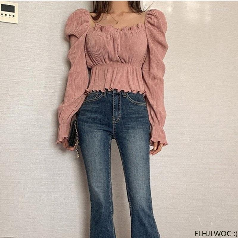 Women's Blouses Japan Style Girls Cute Ruffles Shirts Women 2023 Flhjlwoc Design Short Crop Peplum Korea Chic Off Shoulder Tops Blusas, Beige
Women's Blouses Japan Style Girls Cute Ruffles Shirts Women 2023 Flhjlwoc Design Short Crop Peplum Korea Chic Off Shoulder Tops Blusas, Beige
